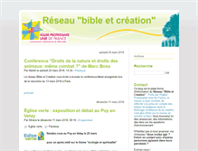 Tablet Screenshot of blog.bibleetcreation.com